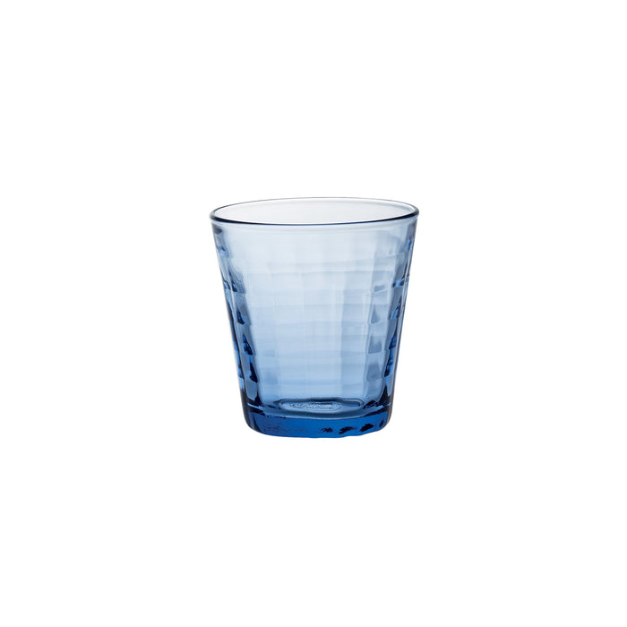 Duralex Prisme Marine Tumbler, Made in France, Set of 6, 7.75 Ounce