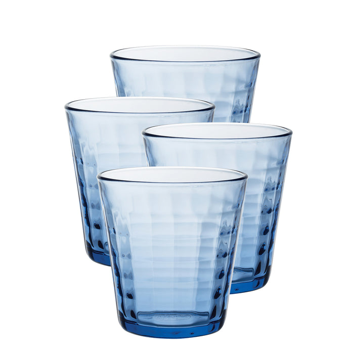 Duralex Prisme Marine Tumbler, Made in France, Set of 6, 9.625 Ounce