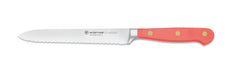 Wusthof Classic 5-Inch Serrated Utility Knife, Coral Peach
