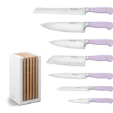 Wusthof Classic 8 Piece Knife Block Set, Purple Yam