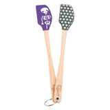 Tovolo Spatulart Mini Skeletons Spatulas, Set of 2