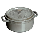 Staub 2.75-qt Round Cocotte, Graphite Grey