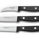 Wusthof Gourmet Three Piece Paring Knife Set