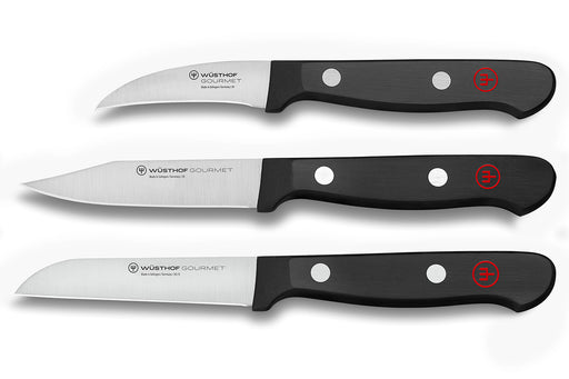 Wusthof Gourmet Three Piece Paring Knife Set