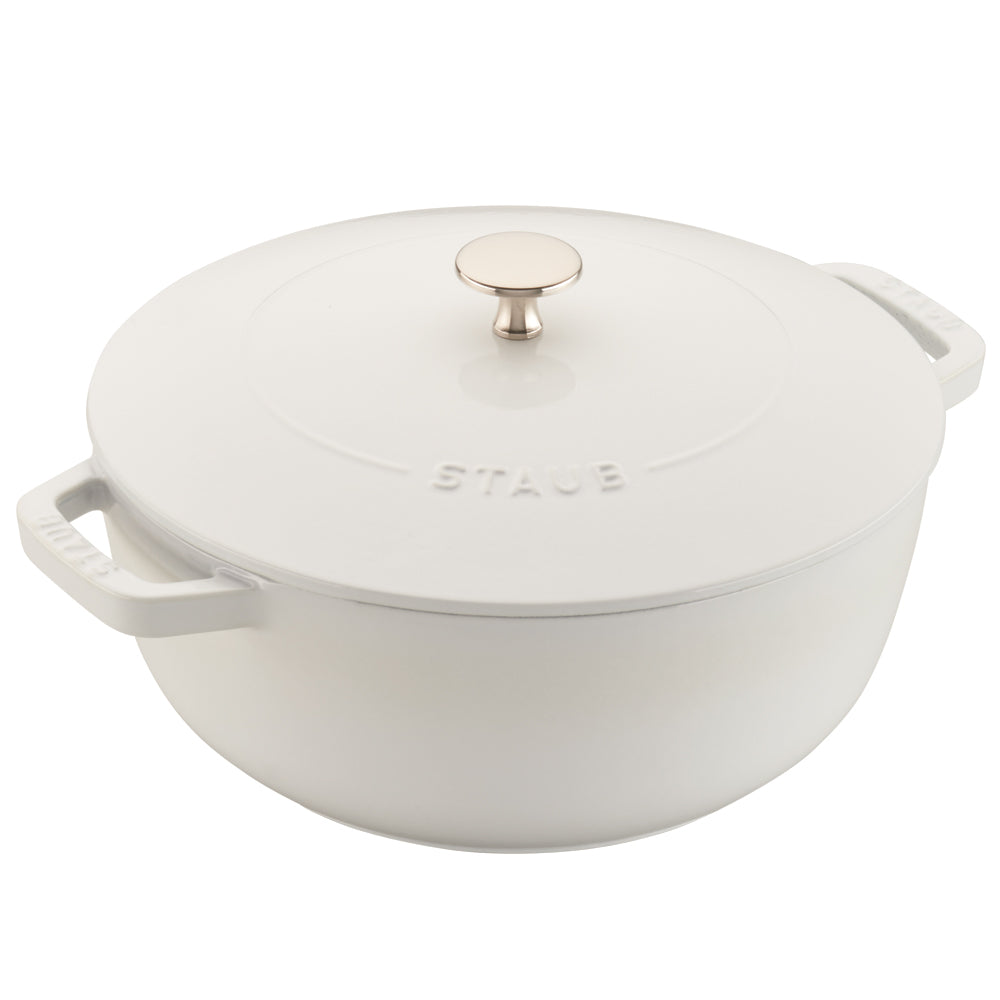 Staub 3.75-qt Essential French Oven, White