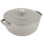 Staub 3.75-qt Essential French Oven, Graphite Grey