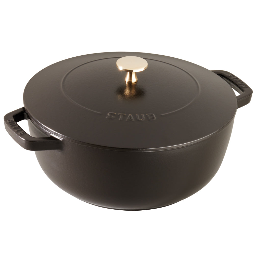 Staub 3.75-qt Essential French Oven, Matte Black