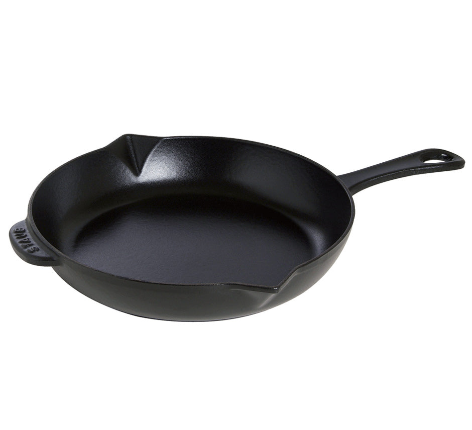 Staub 12" Fry Pan, Matte Black