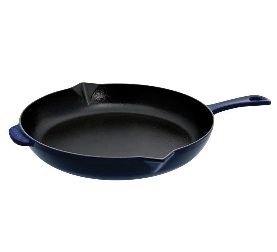 Staub 12" Fry Pan, Dark Blue