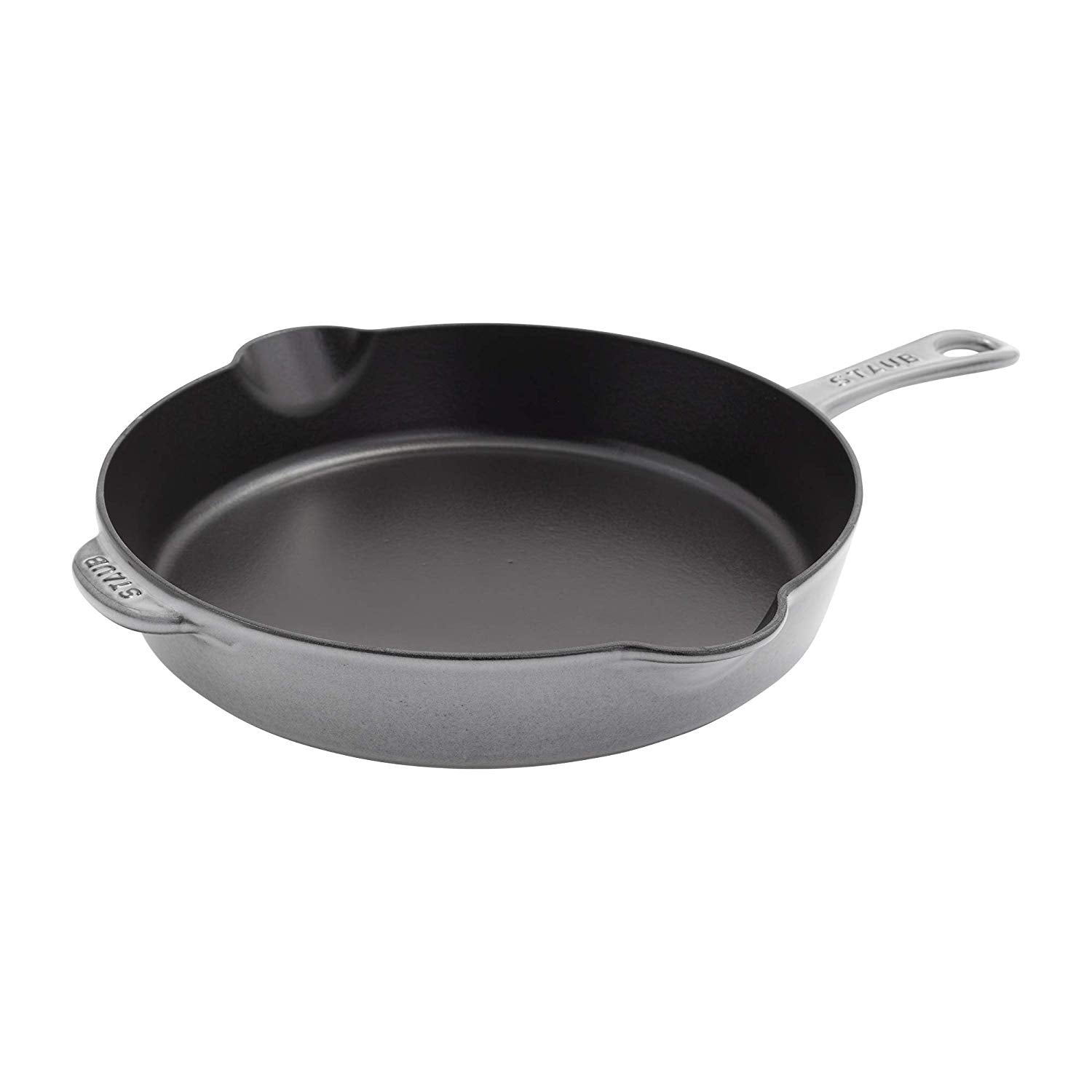 Staub Cast Iron 11'' Traditional Skillet, Graphite Grey
