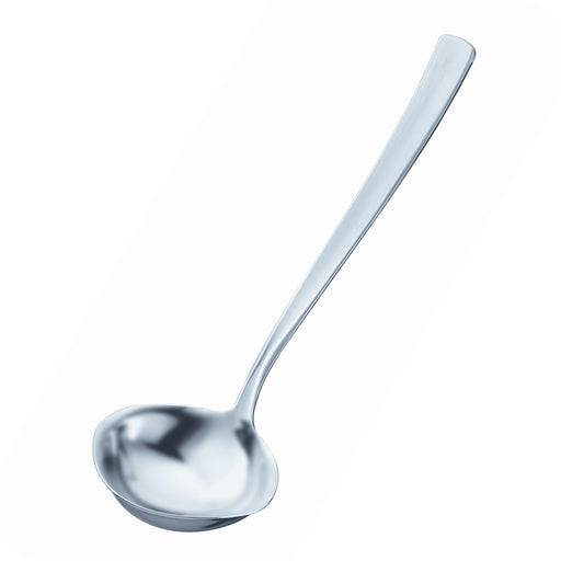 Rosle Stainless Steel Soup Ladle with Flat Handle, 1.7-Ounce