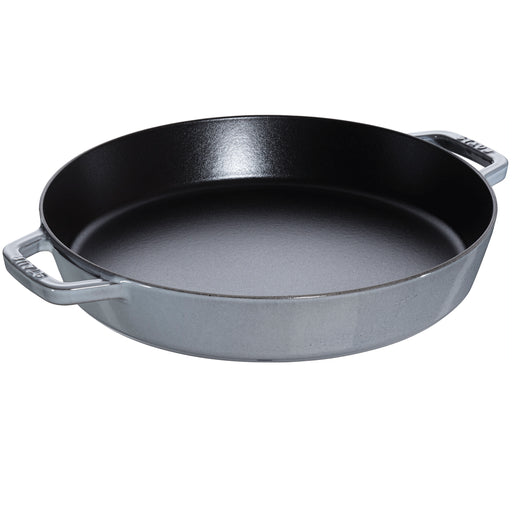 Staub 13" Double Handle Fry Pan, Graphite Grey