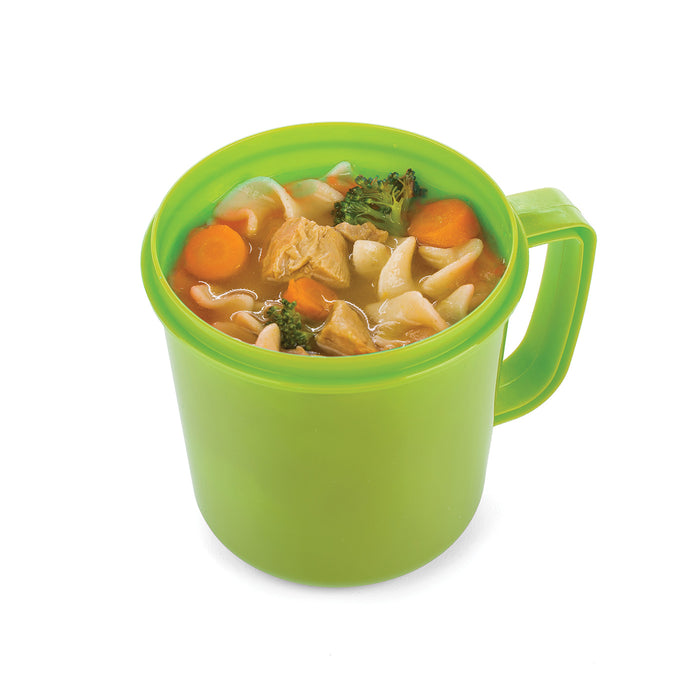 Progressive Snap-Lock Soup To Go Microwave Soup Cup
