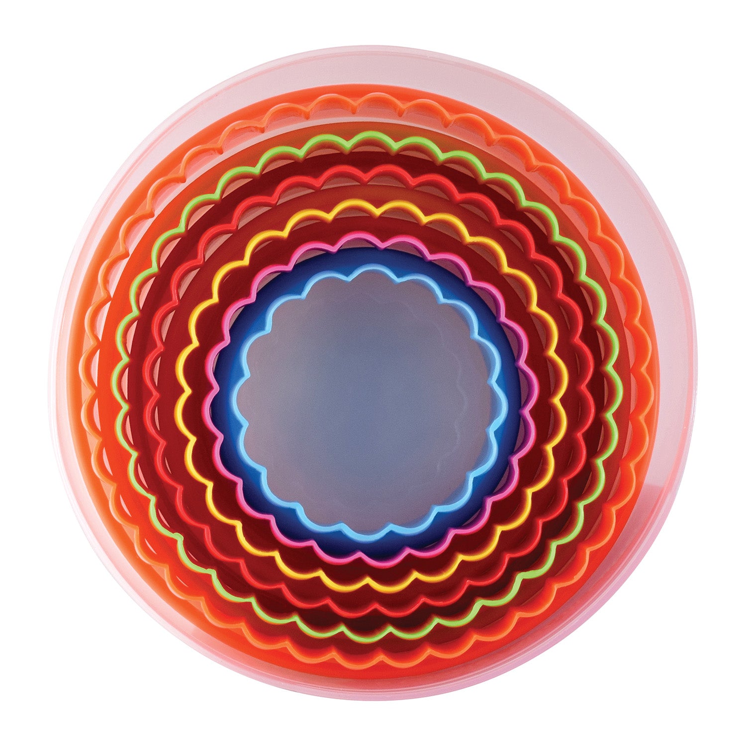 R&M International Round Cookie and Biscuit Cutters, Assorted Sizes, 6-Piece Set