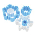 R&M International Snowflake Cookie and Biscuit Cutters, Assorted Sizes, 5-Piece Set