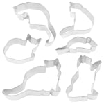 R&M International When The Cat's Away 5 Piece Cookie Cutter Set