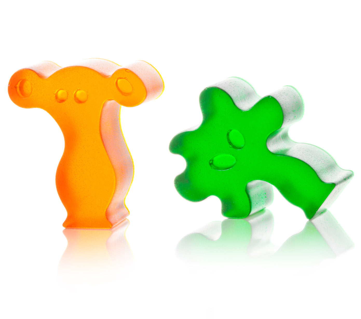 Vacu Vin Party People Silicone Ice Cube Tray Blue