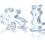 Vacu Vin Party People Silicone Ice Cube Tray Blue