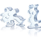 Vacu Vin Party People Silicone Ice Cube Tray Blue