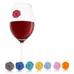 Vacu Vin Glass Markers Classic Grapes Wine Charms