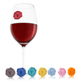Vacu Vin Glass Markers Classic Grapes Wine Charms