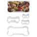 R&M International Dog Bone 4 Piece Cookie Cutter Set