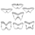 R&M International Butterfly 7 Piece Cookie Cutter Set