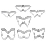 R&M International Butterfly 7 Piece Cookie Cutter Set