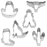 R&M International 6 Piece Mini Tex Mex Cookie Cutter Set