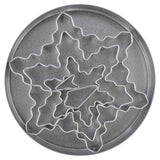 R&M International 5 Piece Snowflake Cookie Cutter Set with Storage Tin