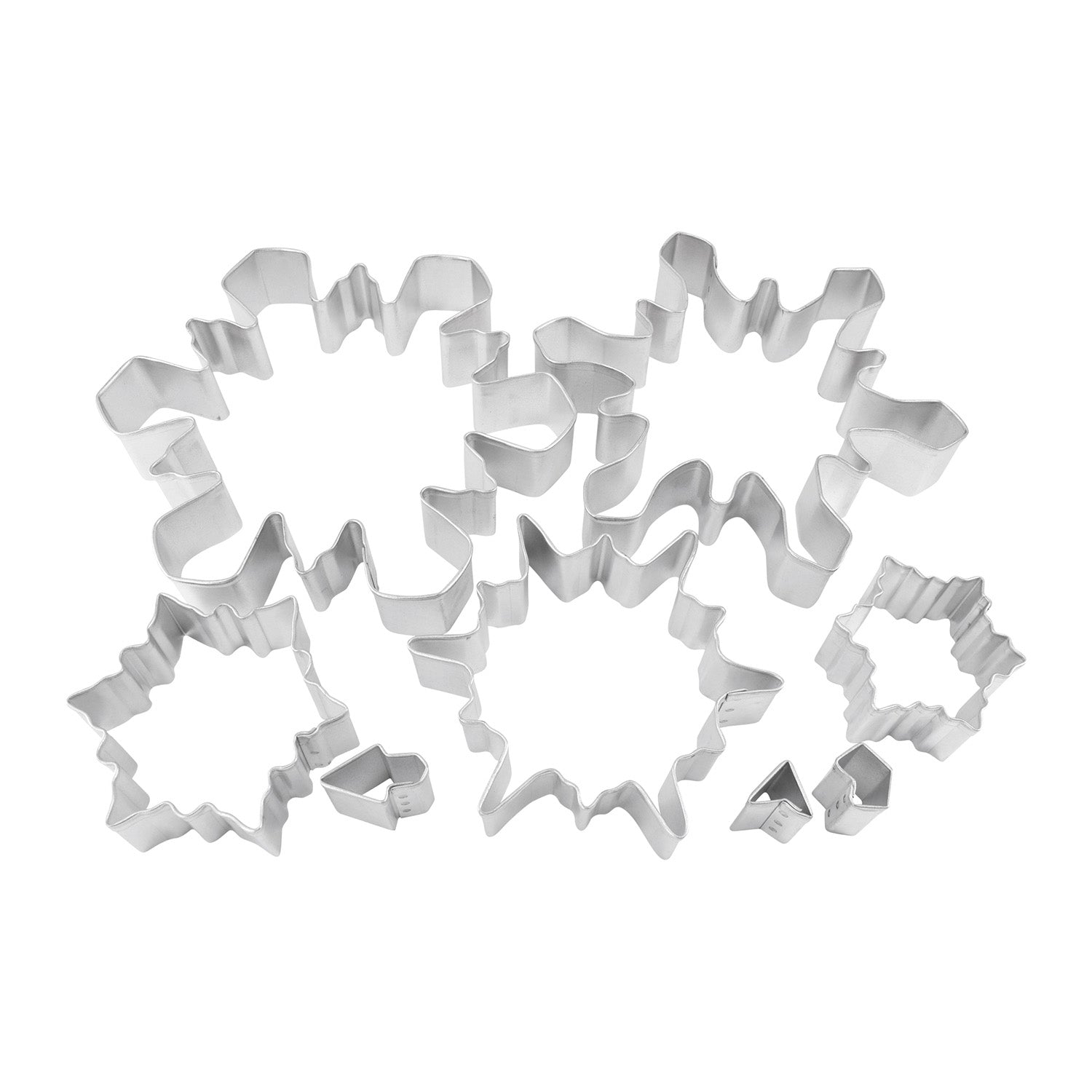 R&M International 8 Piece Snowflake Cookie Cutter Set