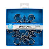 R&M International 8 Piece Snowflake Cookie Cutter Set