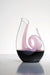Riedel Curly Decanter, Pink