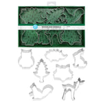 R&M International 7 Piece Woodland Animals Cookie Cutter Set