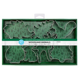 R&M International 7 Piece Woodland Animals Cookie Cutter Set