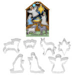 R&M International 7 Piece Nativity Scene Cookie Cutter Set