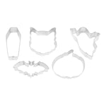 R&M International 5 Piece Halloween Cookie Cutter Set