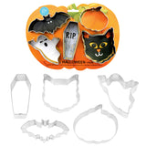 R&M International 5 Piece Halloween Cookie Cutter Set