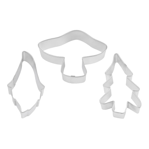 R&M International 3 Piece Enchanted Gnome Cookie Cutter Set