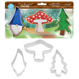 R&M International 3 Piece Enchanted Gnome Cookie Cutter Set