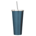 HIC Reusable Tumbler Stainless Steel Drinking Straws, Set of 2