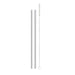 HIC Reusable Tumbler Stainless Steel Drinking Straws, Set of 2