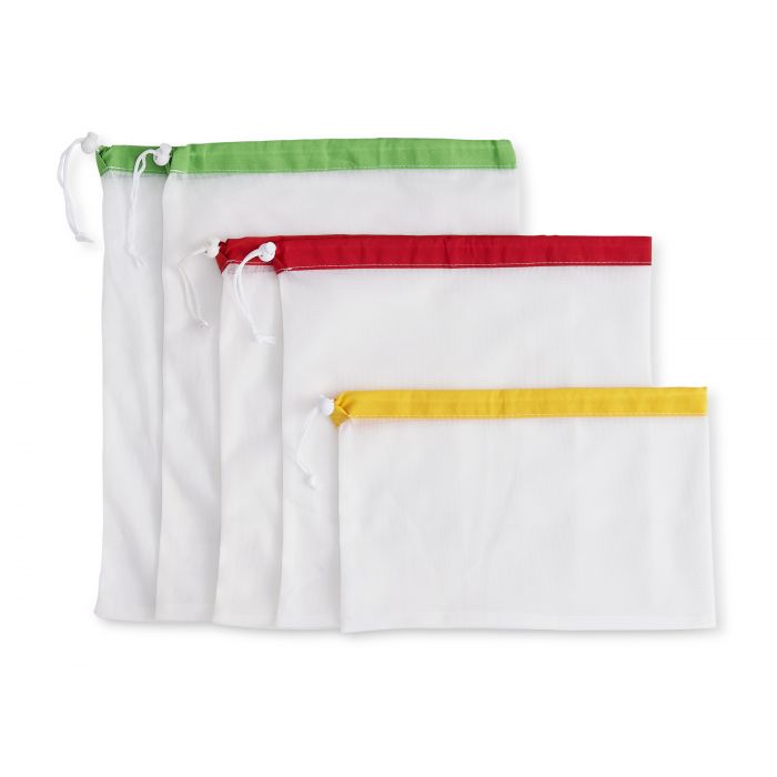 HIC Kitchen Produce Bags, Set of 5