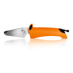 Kuhn Rikon Kinder Kitchen Dog Knife, 3-Inch, Non Serrated, Orange/Black