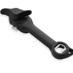 Kuhn Rikon Auto Safety Master Opener for Cans, Bottles and Jars, Black