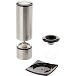 Peugeot Elis Sense U-Select Salt Mill 8-inch, Stainless/Acrylic
