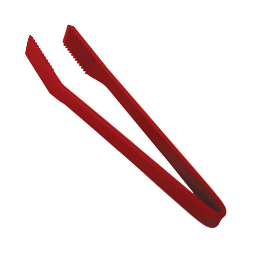 Kuhn Rikon 6-Inch Small Silicone Chefs Tongs, Red
