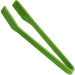 Kuhn Rikon 6-Inch Small Silicone Chefs Tongs, Green