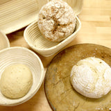 Frieling Round Proofing Basket, Brotform Bread Rising and Serving Basket, 7 Inch