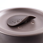 Lekue Sourdough Starter Set with 2 Jars and Silicone Spatula, Brown